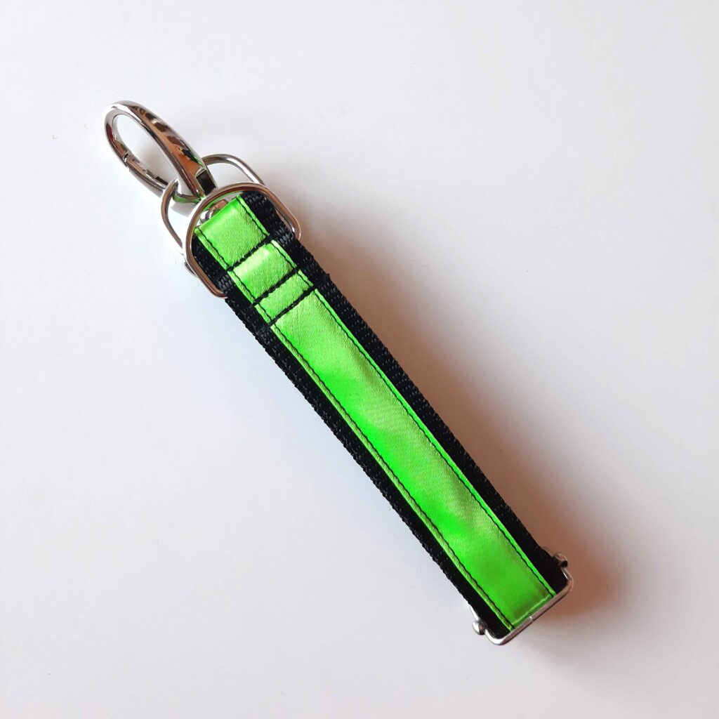 Collar-nylon-verde-fluor