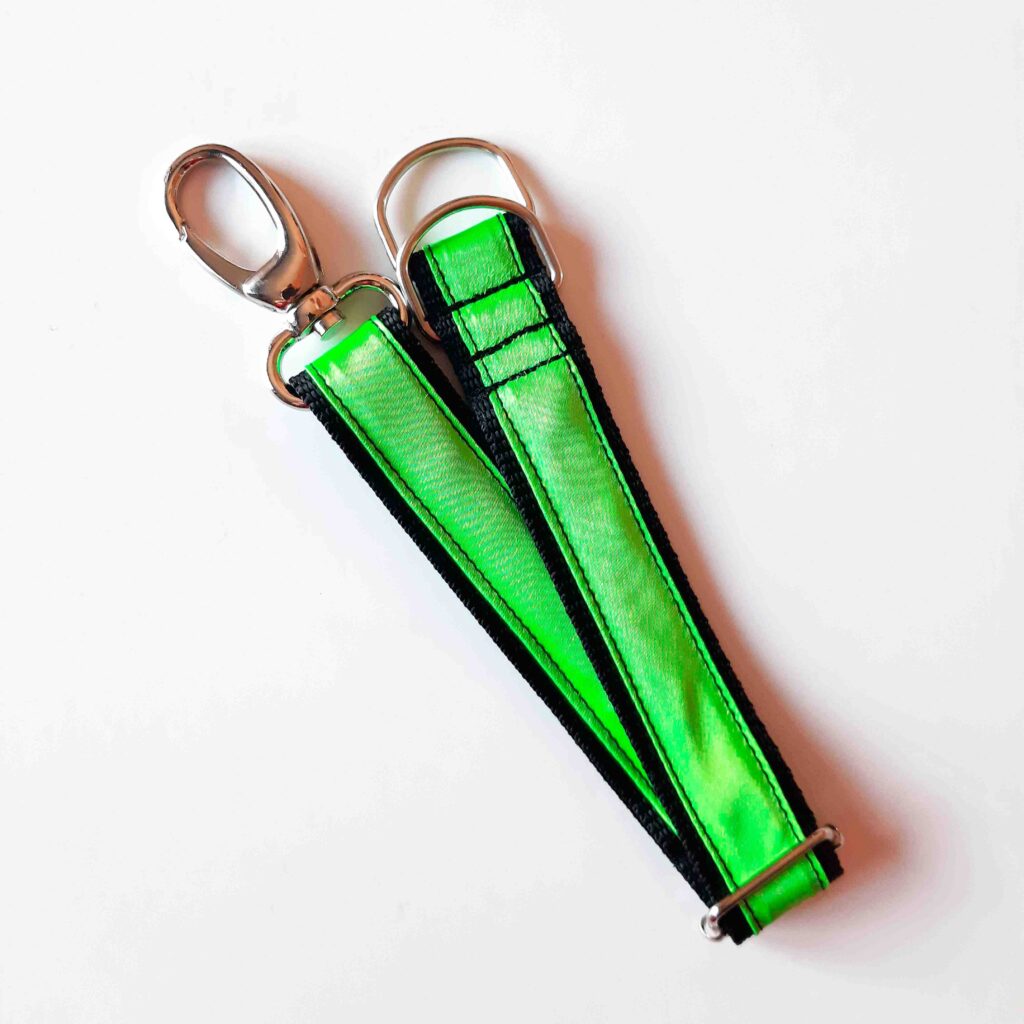 Collar-nylon-verde-fluor